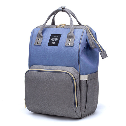 Mommy Bag Direct Manufacturer Wholesale Dual-shoulder Diaper Bag 2018 Upgrade Version Multifunctional Mother and Baby Bag