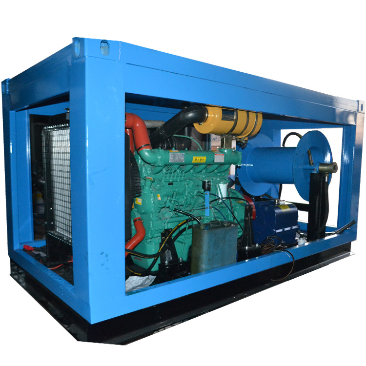 市政污水管道清洗机下水排水管道淤泥冲洗机下水道疏通机