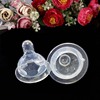 Diamond children's pacifier, anti-colic silica gel feeding bottle for new born, wide neck