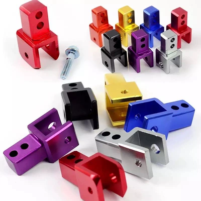 Motorcycle electric vehicle rear shock absorber booster scooter rear shock absorber CNC aluminum alloy plus code pad high code