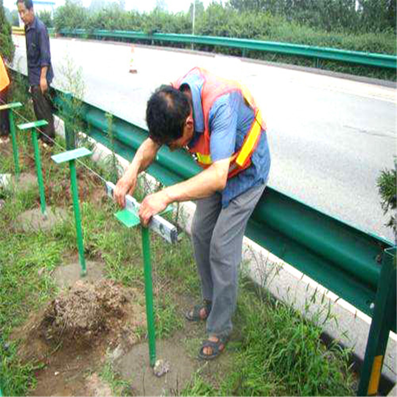 【防眩网下立柱】高架桥菱形防落防眩网桥梁防抛护栏隔离围栏网