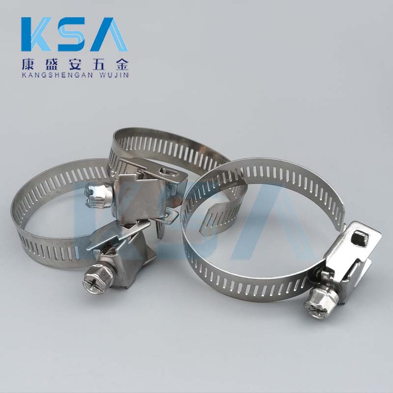 不锈钢快装式喉箍  开放式喉箍 扳倒式 不锈钢卡箍 抱箍