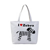 Shopping bag, capacious cartoon shoulder bag, wholesale