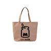 Shopping bag, capacious cartoon shoulder bag, wholesale