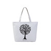 Cartoon shopping bag, shoulder bag for leisure, capacious one-shoulder bag