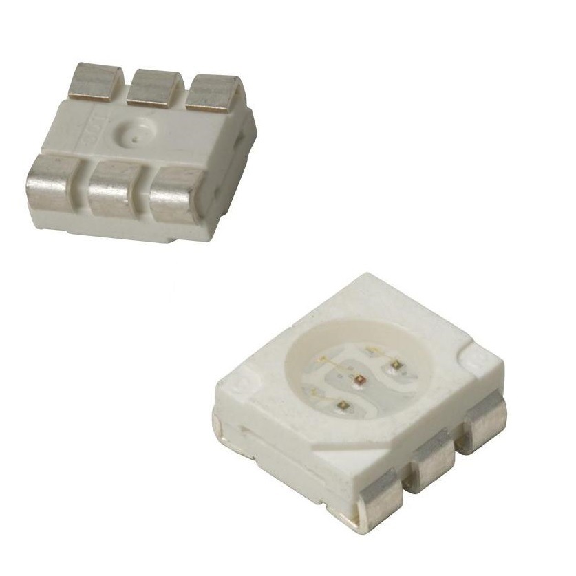 星希兰5050发射管440nm贴片SMD封装PLCC6蓝色LED发光二极管