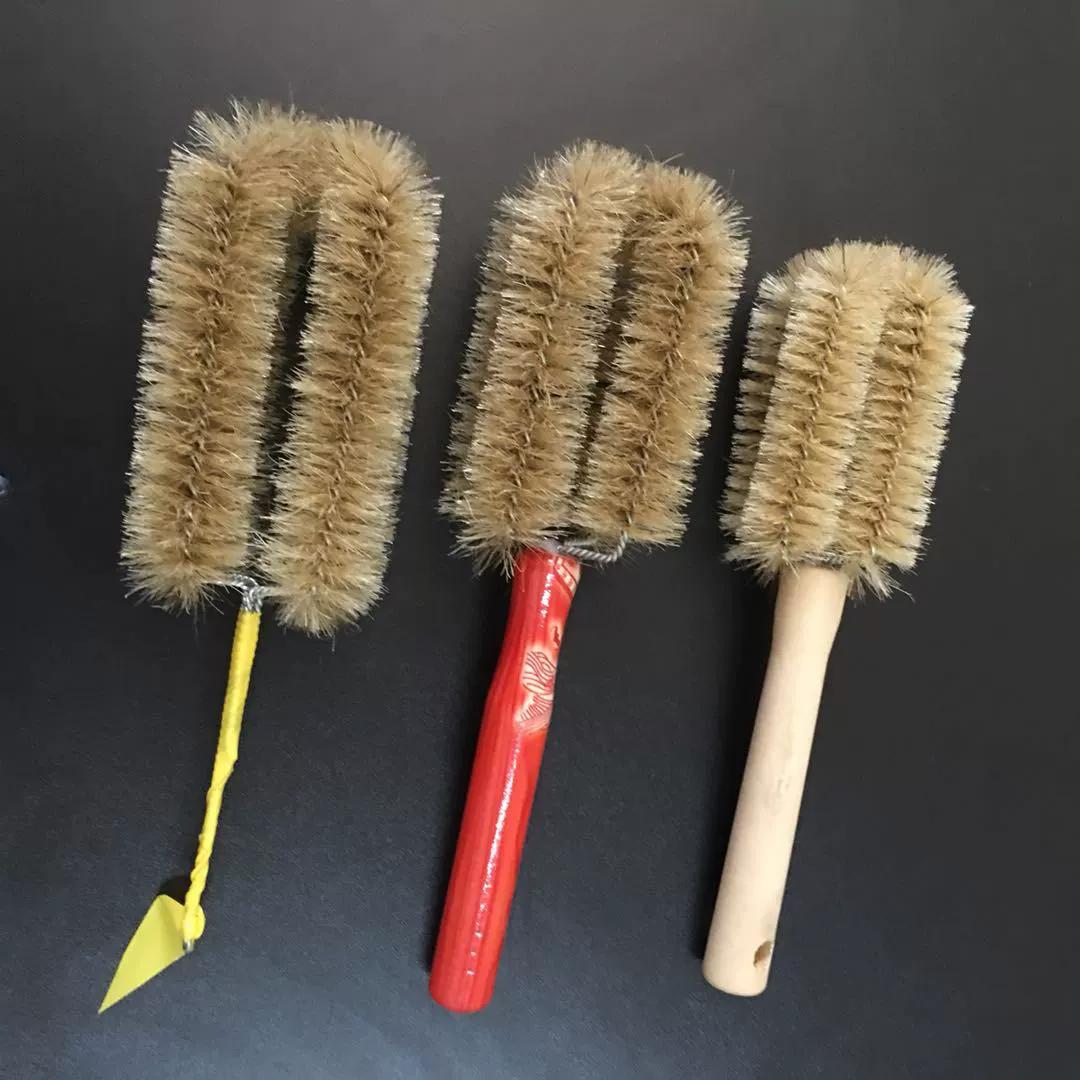 Деревянная ручка Щетка пробирки щетки чашки большая 500-1000 мл в 250 мл небольшом размере 100 мл