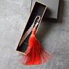 Metal pendant with tassels, Chinese style, Birthday gift, wholesale