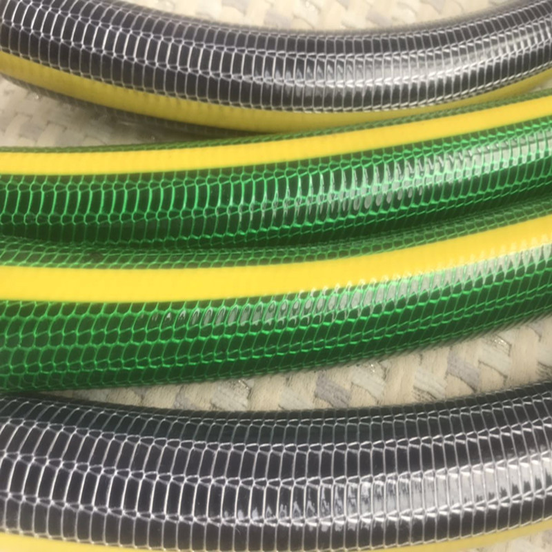 钩编防扭曲增强软管 四季增强花园pvc塑料管 排水给水pvc钩编软管