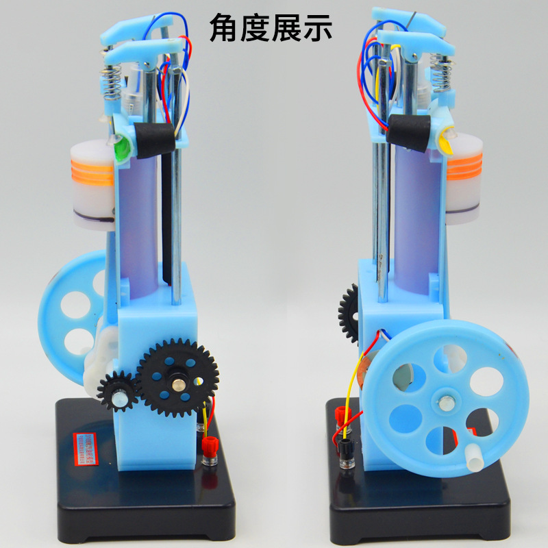 ガソリンエンジンモデルJ31008中学校物理実験器材4サイクル内燃機関モデル教育機器