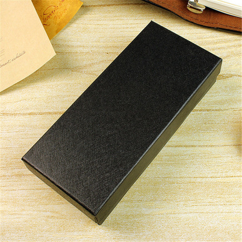 Black long universal watch box manufacturer supplies wholesale watch packaging box gift box watch box plus logo