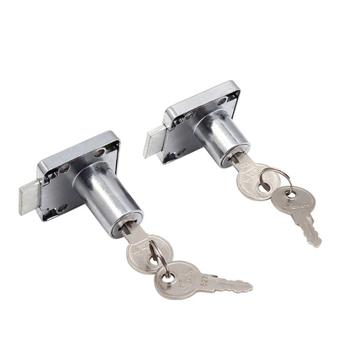 138-22 Zinc Alloy Cabinet Lock Belt Key Copper Core Cabinet Door Lock Household Drawer Lock Furniture Hardware Accessories