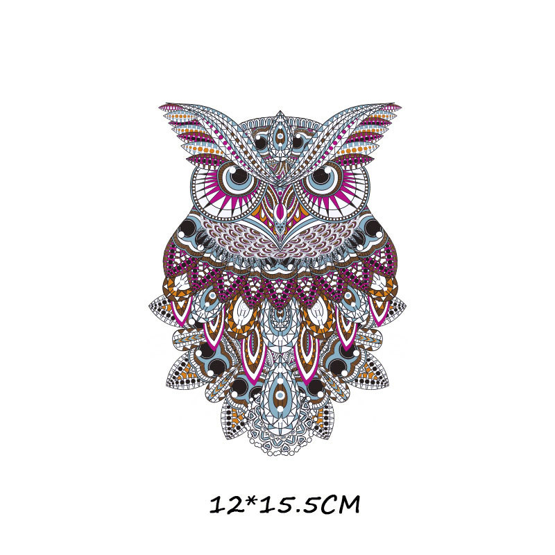 热转印柯式烫画厂家热销卡通烫画贴图案箱包儿童服装印花烫印贴图