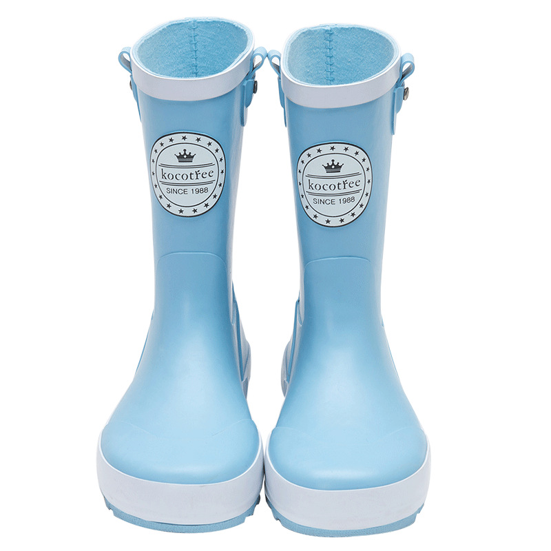 Kk Árbol Botas de lluvia para niños lindas Botas de lluvia para niños antideslizantes para estudiantes zapatos de agua especiales para niñas Princesa bebé Four Seasons Universal