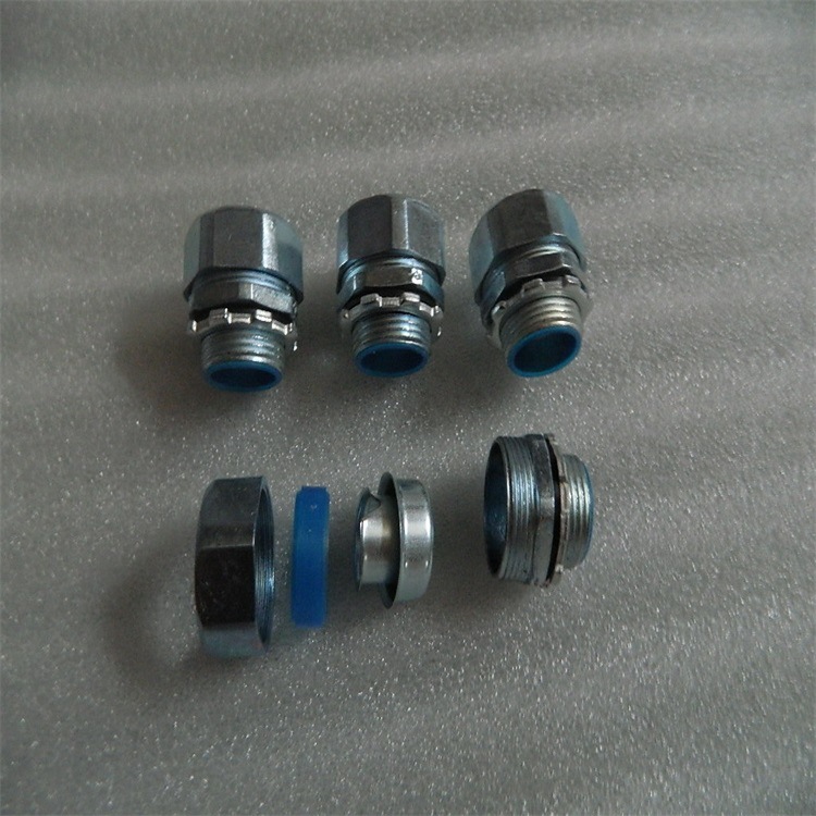 昆明金属软管箱接头 端接式盒接头陕西厂家直供