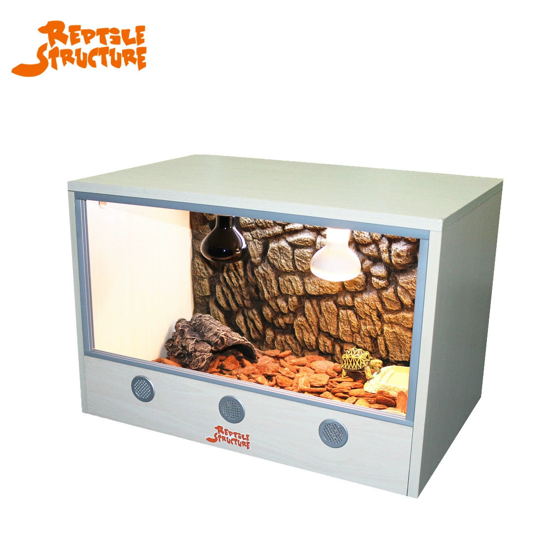 Структура рептилий Коробка для рептилий Ящерица Коробка для черепах Коробка для домашних животных Коробка для хомяков 60*40*40 см