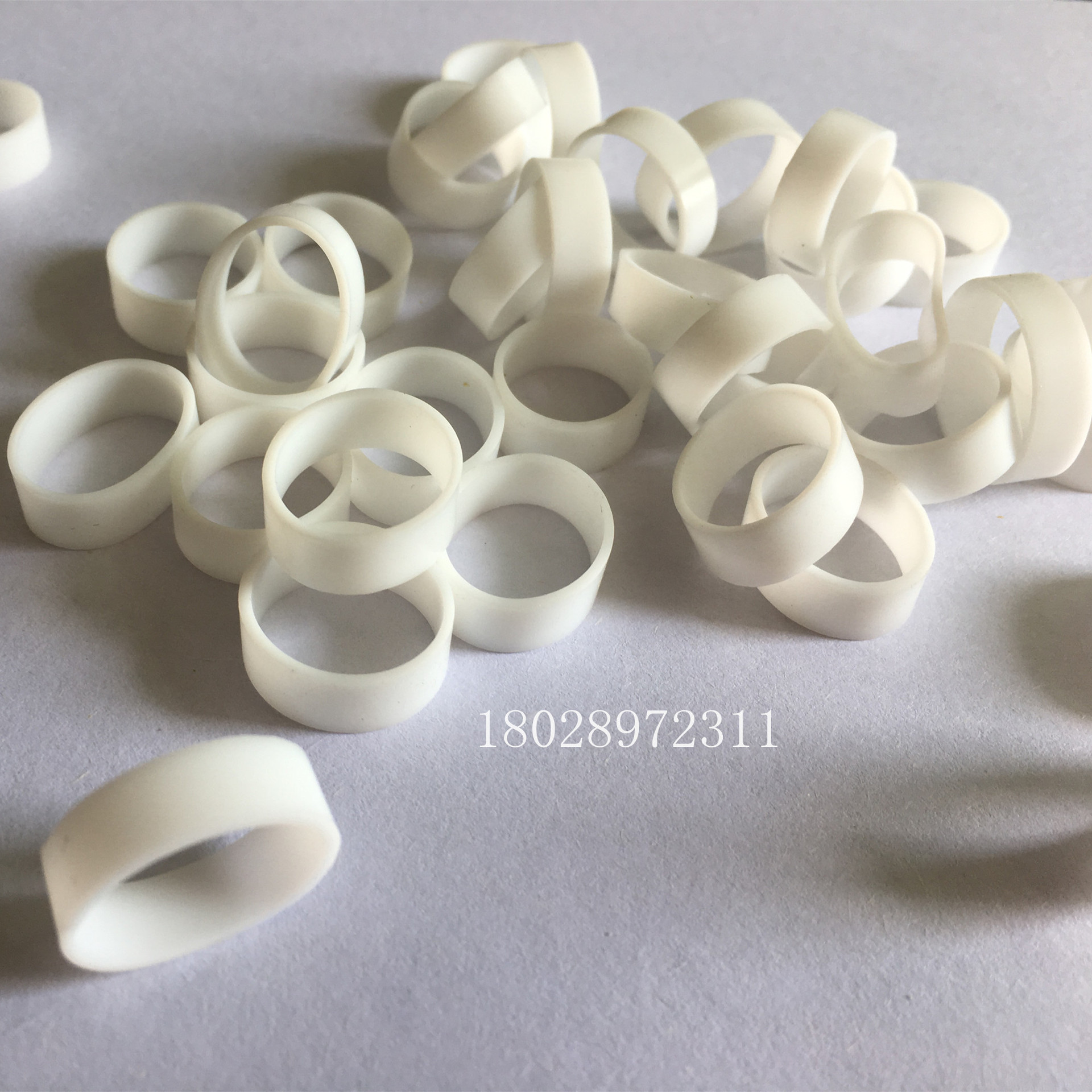 硅胶圈USB数据线扎带圈 电源线橡皮筋 硅胶扎线圈高弹力扯不断