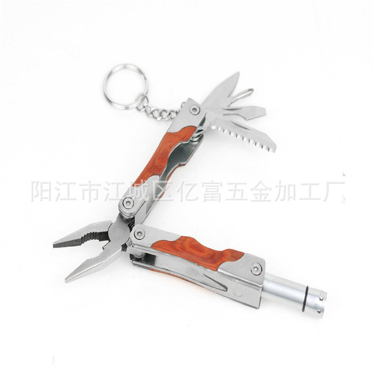 供应彩木多功能钳子户外多功能钳 切线钳多功能折叠钳