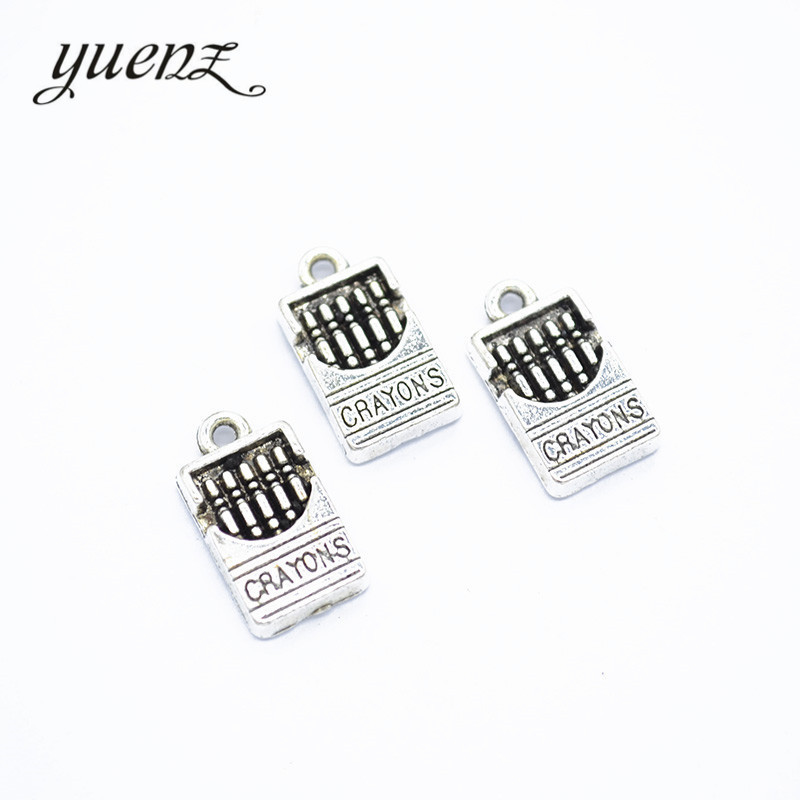 DIY Alloy Jewelry Accessories Crayon Pendant Bracelet Necklace Keychain Creative Pendant J367 DIY Alloy Jewelry Accessories Crayon Pendant Bracelet Necklace Keychain Creative Pendant J367
