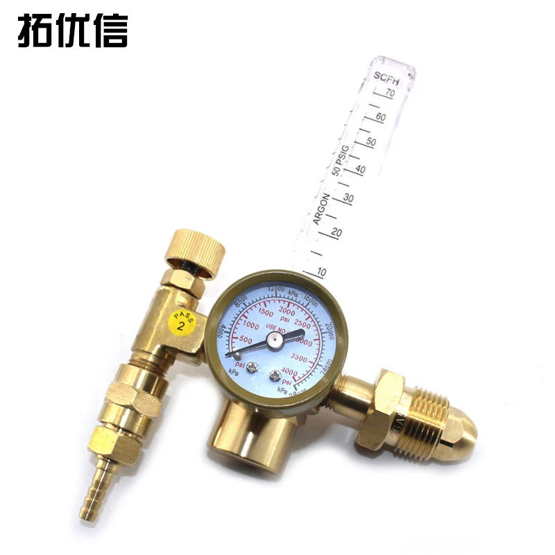 C02 расходомер редукционного клапана редуктора аргона аргона аргон аргон счетчик расходомера