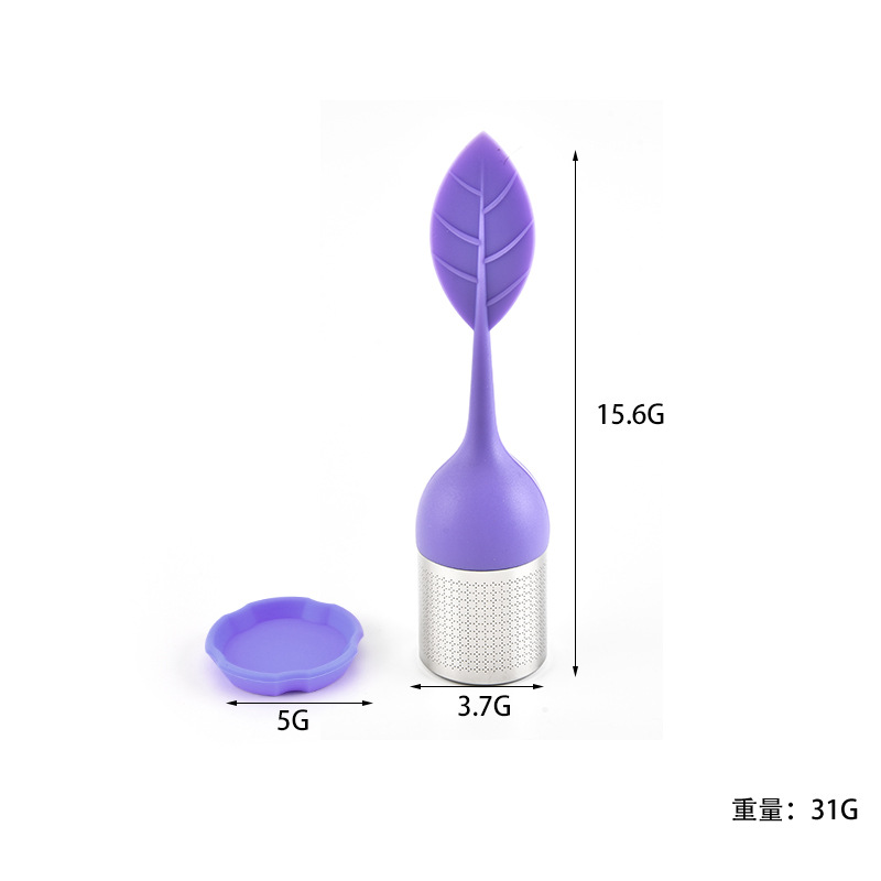 Infusor de Té de Silicona y Acero Inoxidable 304 Navideño para Navidad