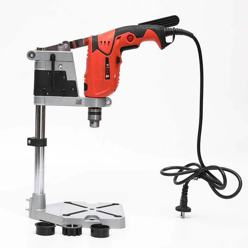 电动工具支架 手电钻角磨机铸铁铝底 单双头切割机支架