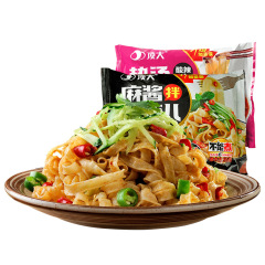 定達梁皮麺 120 グラムインスタント麺袋入りホットスープ麺冷麺赤油麺インスタント食品