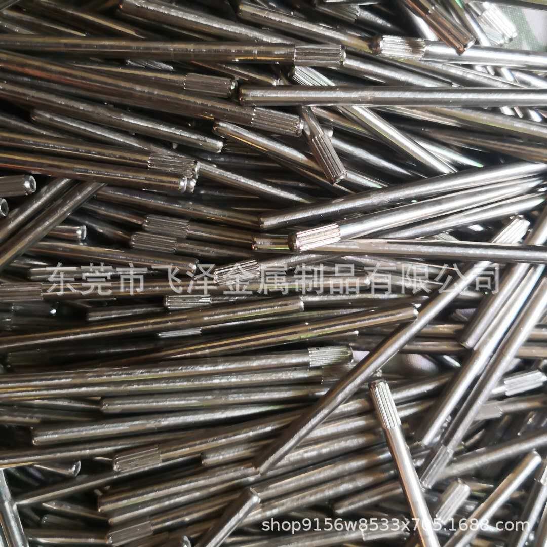 不锈钢销轴 304不锈钢销轴平头带孔销插销 铝定位销 带孔销