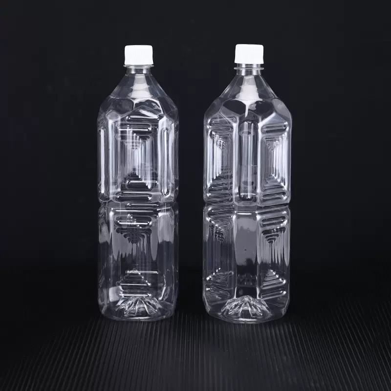 1500ml透明醋液瓶定制 加厚密封饮料瓶空瓶 塑料液体分装瓶