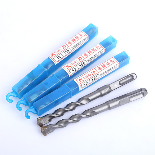 Supply of square handle electric hammer drill bits, square handle four-pit electric hammer alloy drill bits, concrete through-wall wall impact drill bits