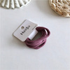 Soft elastic fresh base hair accessory with pigtail, no hair damage, Japanese and Korean