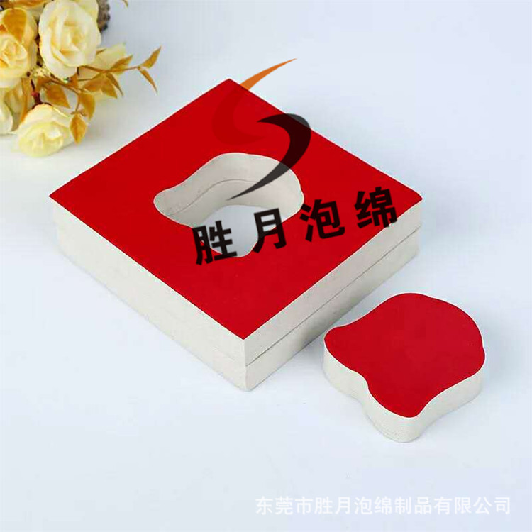 EVA贴絨内衬中档红木礼品盒 异形切割开槽海绵内托 减压防震