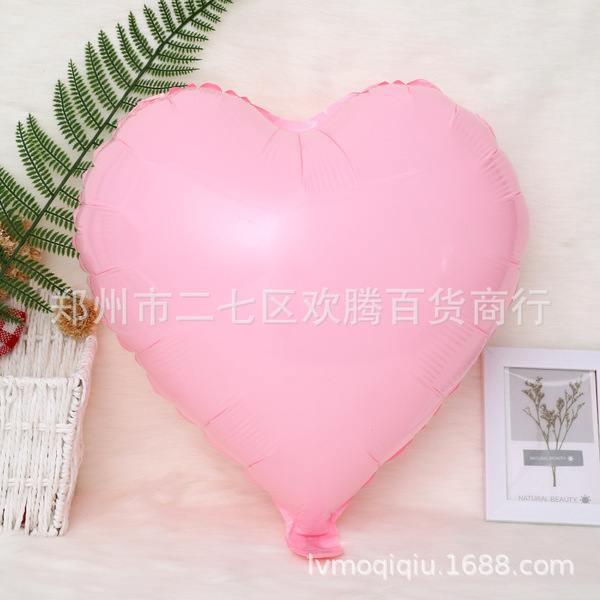 Aluminum film balloon 18-inch light plate heart-shaped five-pointed…