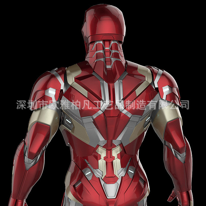 玻璃钢站姿潮玩卡通品牌IP盲盒等身帅气英雄人物明星美陈雕塑