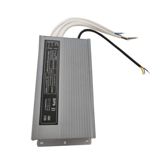 Waterproof power supply 200W12v24V400W street light power supply IP67 outdoor high power led waterproof DC switch