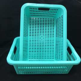 惠尔信0028大号方筛加厚塑料菜篮洗菜筛酒店酒楼饭店后厨工厂厨