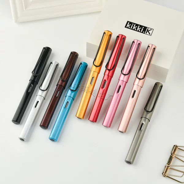 Wholesale black metal posture color sign pen ball pen gel pen gift pen can add LOGO