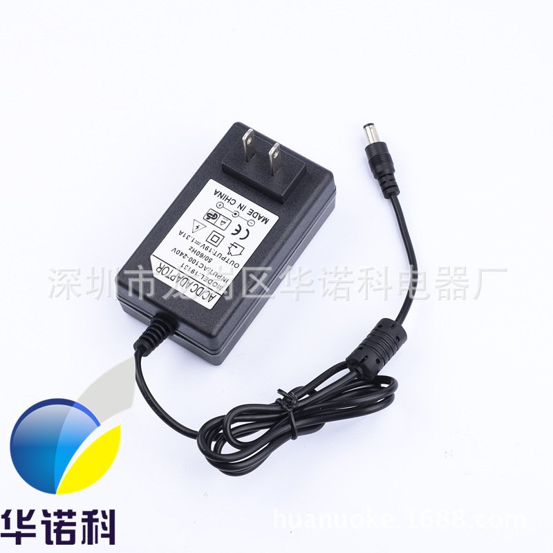 19V1.31A power adapter LCD monitor power cord 19V charger computer display dc5.5mm