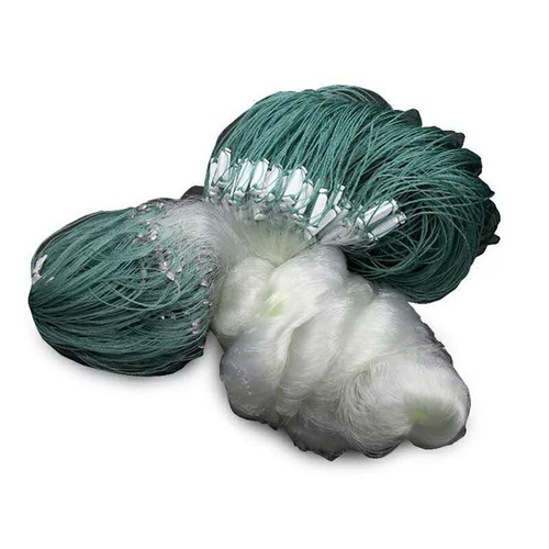 Fishing net, fishing gear, sticky mesh, wire mesh fishing net, three-layer sinking net, single-layer floating net, hanging sub-net, white striped crucian carp, silver carp dipped net