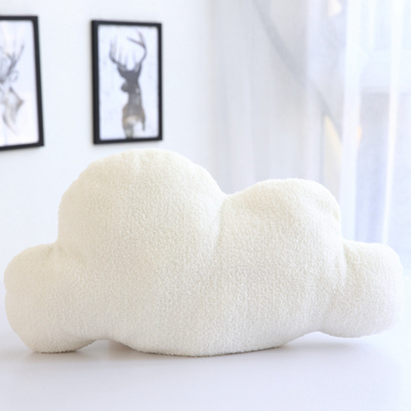 Nórdico nube suave almohada suave coche felpa siesta almohada sofá almohada regalo creativo chica