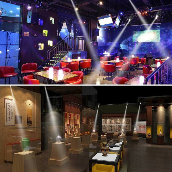 10wled apertura pequeño foco/foco LED luz de la etapa salón de baile caballo corriendo luz espejo bola luz del haz de luz