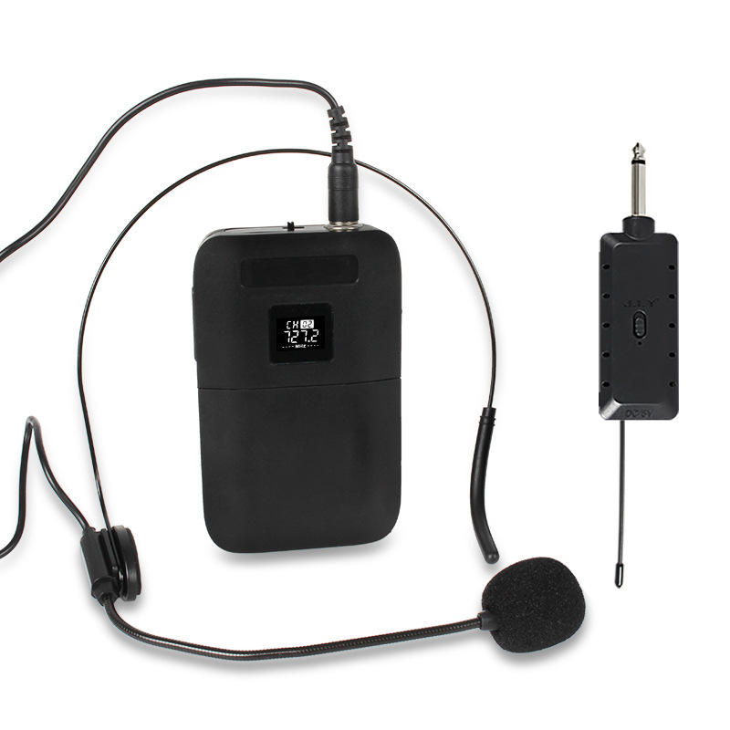 Micrófono de Solapa Inalámbrico, Altavoz Exterior Uno a Dos, Micrófono para Auriculares de Karaoke, Tarjeta de Sonido, Transmisión en Vivo, Batería de Larga Duración