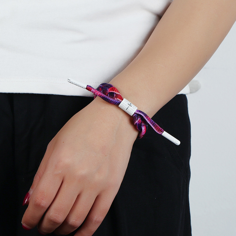 Simple and Artistic Retro Handmade Woven Shoelaces, Versatile Student Bracelets, Couple Jewelry, Cross-Border Popular Hot-Selling Accessories