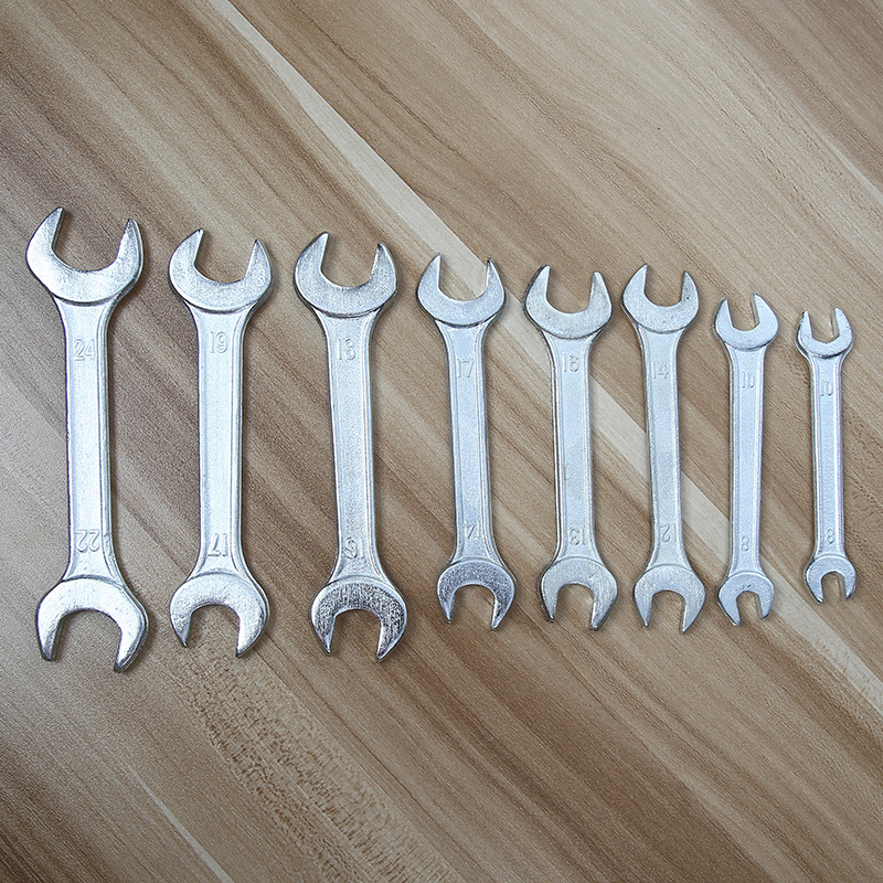 配套开双头开口扳手 两用开口扳手 锻压呆头扳手批发