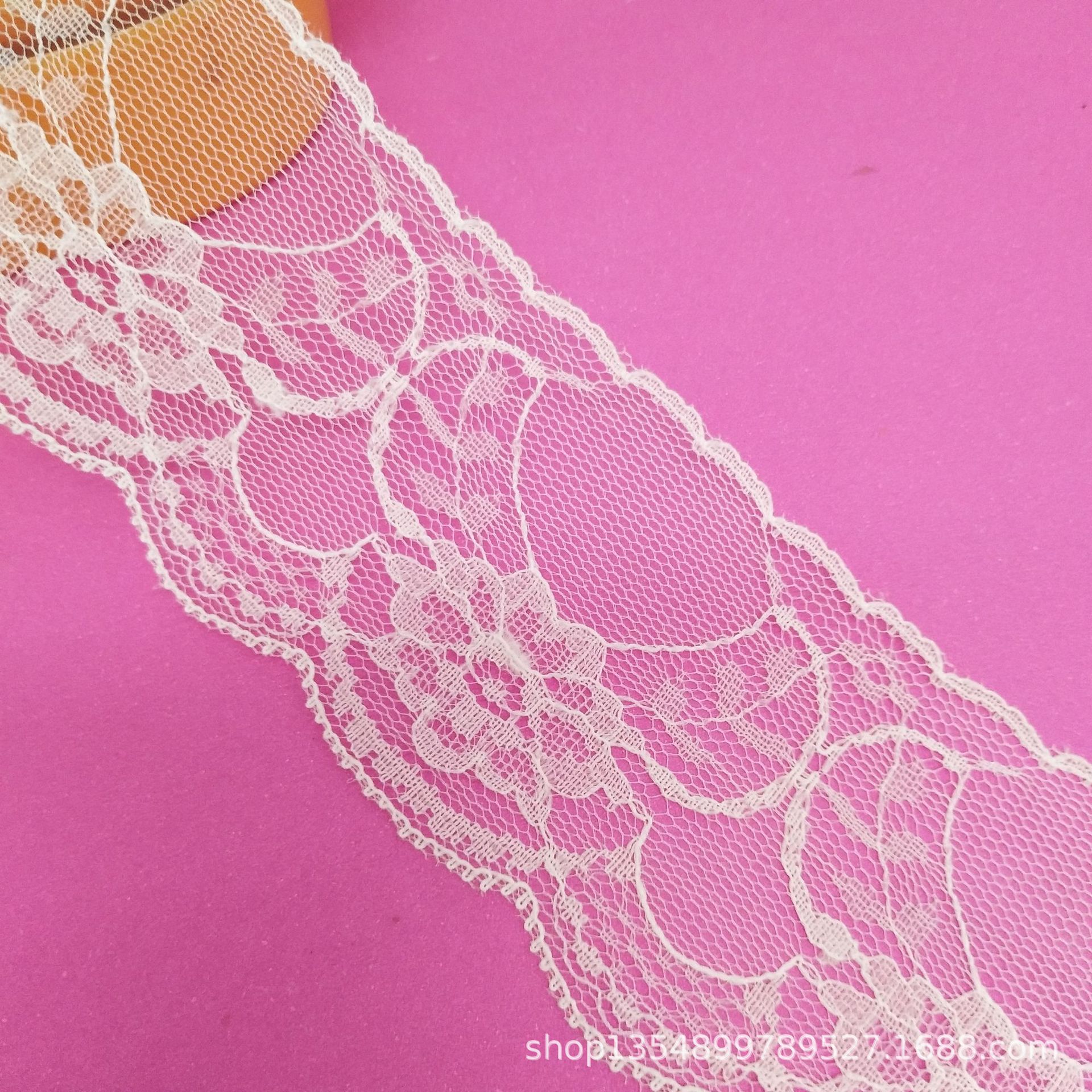 工厂现货批发6厘米无弹力蕾丝花边服装工艺品花边量大优惠