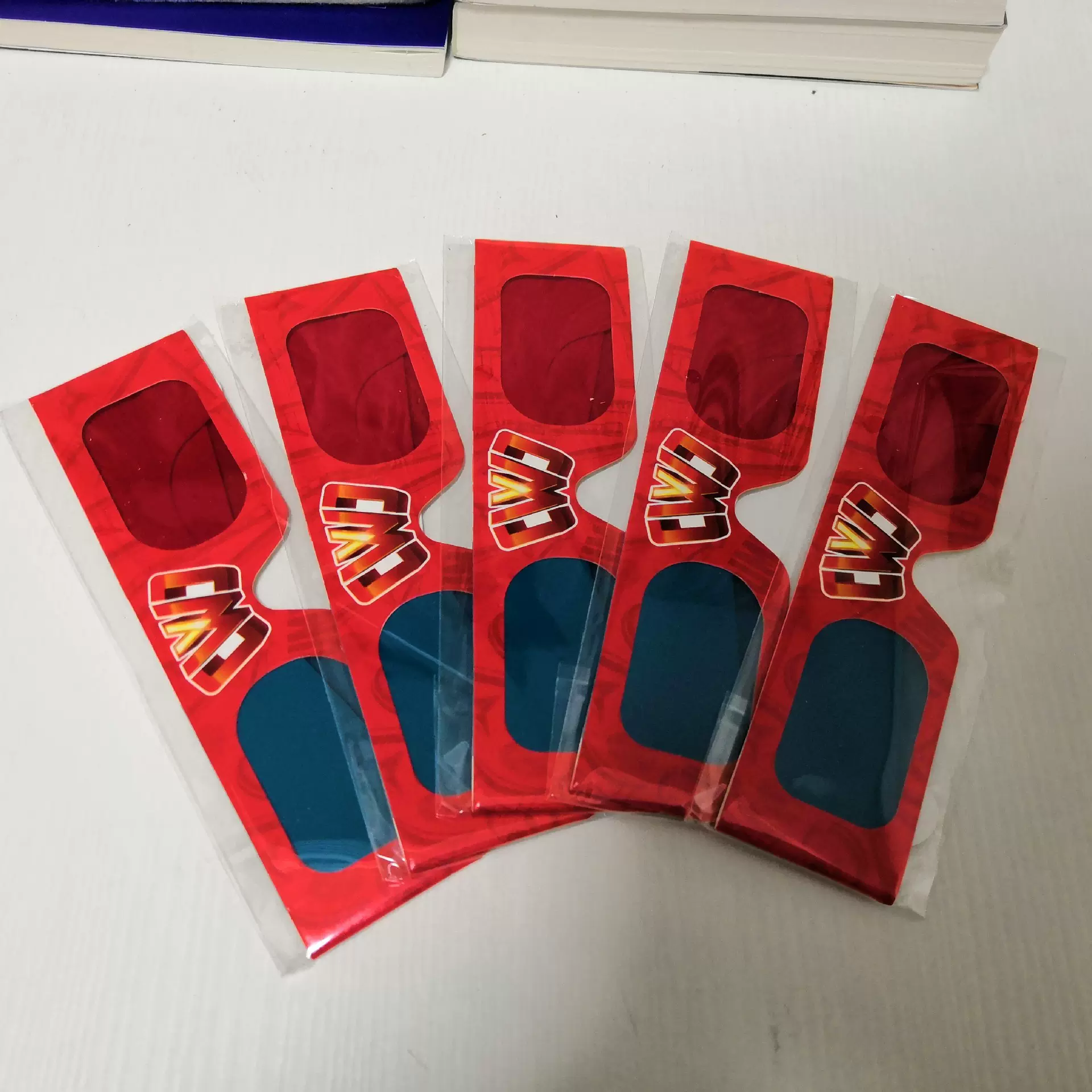 厂家生产印刷纸质3D眼镜 红蓝3d立体眼镜 一次性3d眼镜