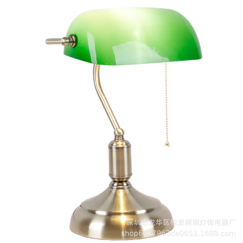Suministro de exportación creativa retro Chiang Kai-shek viejo Shanghai República de China nostálgico Oficina estudio lámpara de mesa lámpara de banco