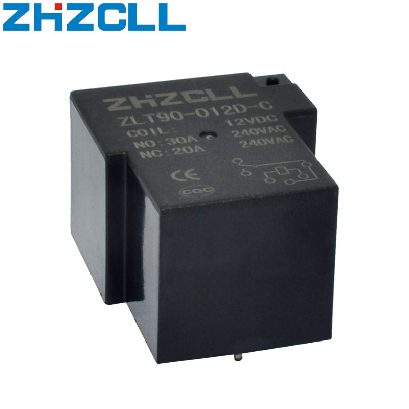 空调控制板用大电流继电器T90-1C-12V 转换型（5脚）