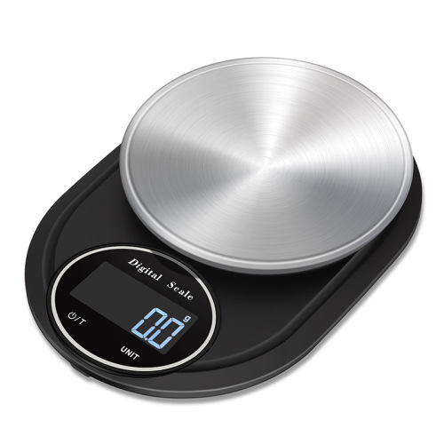 Household stainless steel 5kg platform scale accurate 0.1g kitchen scale 10kg electronic scale mini baking gram food scale