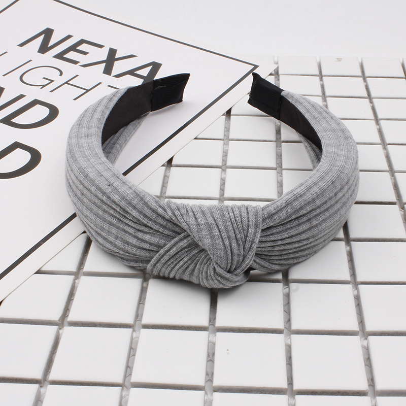 Knitted headband